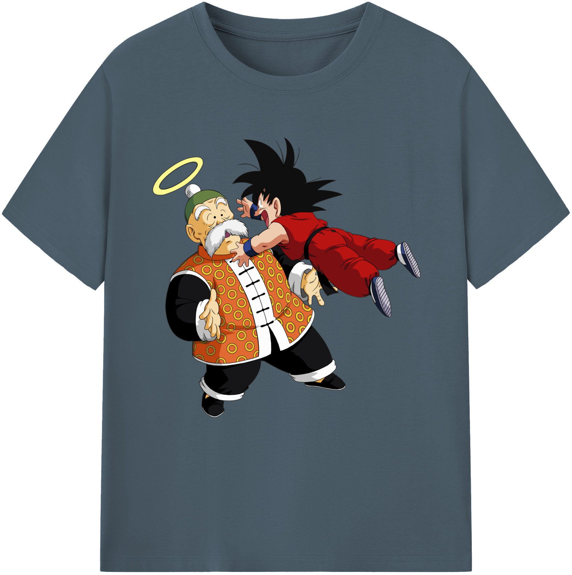 （画像用） ドラゴンボール 孫悟空（そん ごくう）Son Goku カカロット DRAGON BALL Kakarotto 綿100％半袖Tシャツ（フロントプリント）